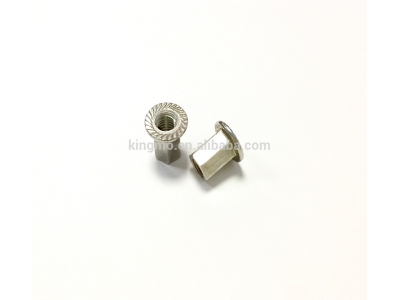 High quality hexagon head with flange nuts 